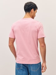 BOSS Pink Relaxed-Fit Logo T-Shirt - Image 2 of 4