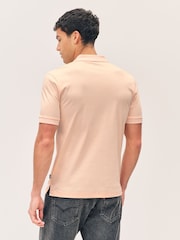 BOSS Orange Phillipson Slim-Fit 100% Cotton Polo Shirt - Image 2 of 5