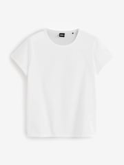 BOSS 100% Cotton Embroidered Jersey T-Shirt - Imagen 1 de 1