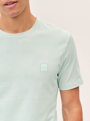 Verde - BOSS Relaxed Fit Logo T-Shirt - Imagen 3 de 4