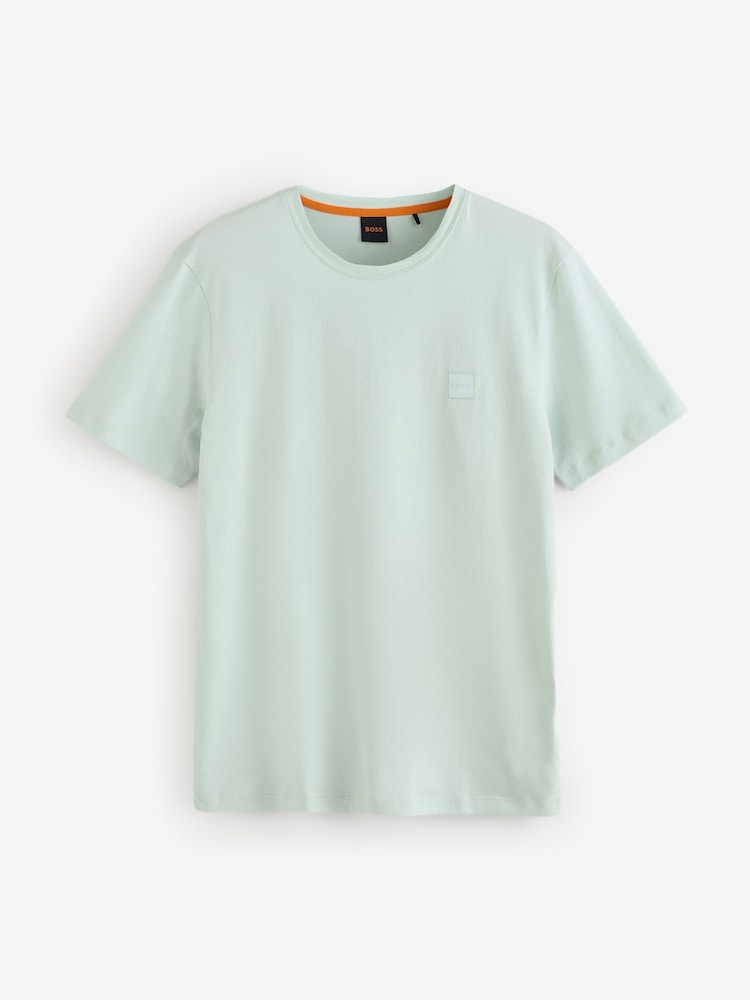 Verde - BOSS Relaxed Fit Logo T-Shirt - Imagen 4 de 4