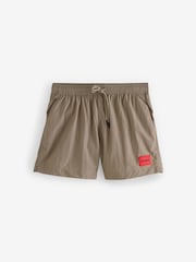 HUGO Brown Dominica Swim Shorts - Image 1 of 1