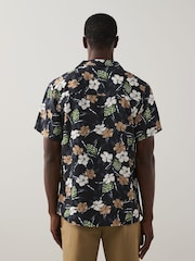 Negro - BOSS Printed Shirt - Imagen 2 de 5