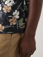 Negro - BOSS Printed Shirt - Imagen 4 de 5