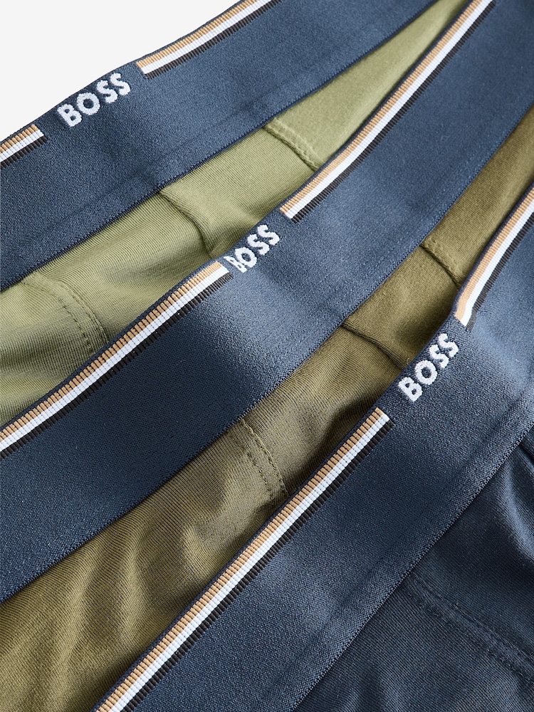 BOSS Black Logo Boxers 3 Pack - Image 5 of 5