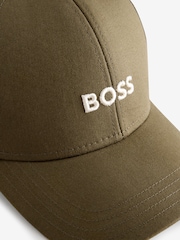 BOSS 100% Cotton Embroidered Logo Cap - Изображение 2 из 2