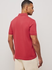 BOSS Red Passenger Slim-Fit Box Logo Polo Shirt - Image 3 of 6