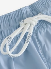 HUGO Blue Haiti Swim Shorts - Image 3 of 4