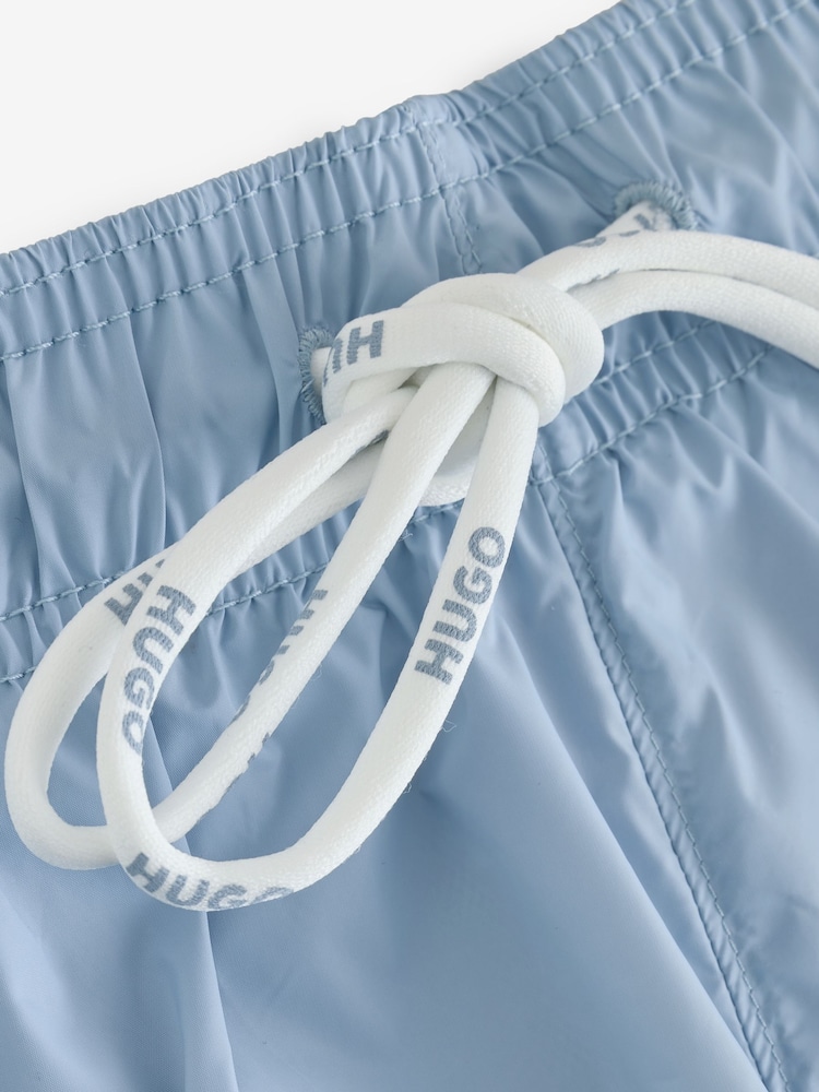 HUGO Blue Haiti Swim Shorts - Image 3 of 4