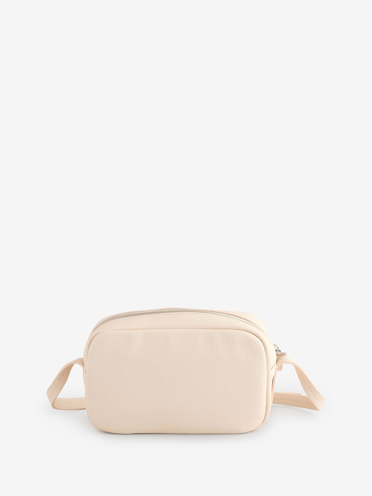 HUGO Cream Chris Cross-Body Camera Bag - Image 2 of 7
