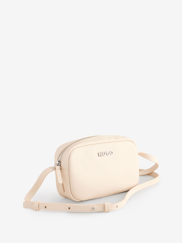 HUGO Cream Chris Cross-Body Camera Bag - Image 3 of 7