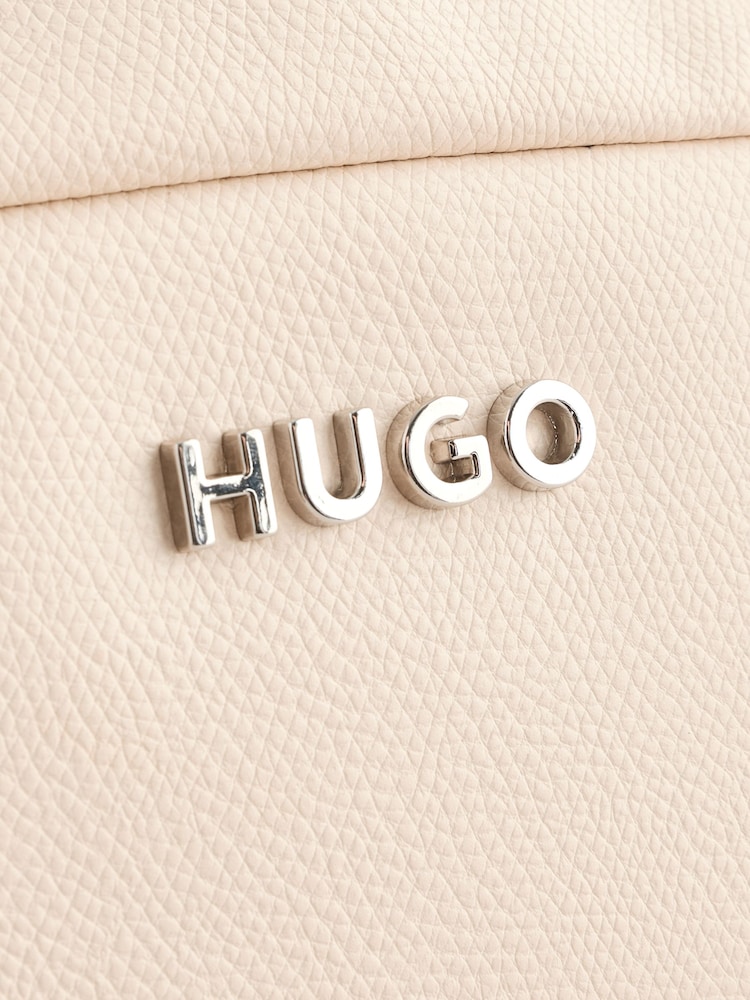 HUGO Cream Chris Cross-Body Camera Bag - Image 4 of 7