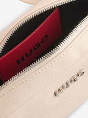 HUGO Cream Chris Cross-Body Camera Bag - Image 5 of 7