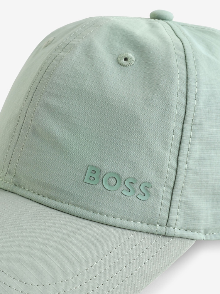 Зеленый - Кепка с логотипом BOSS Golf - Image 2 of 3