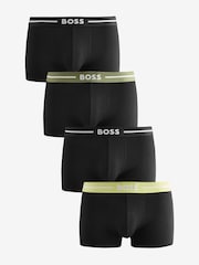 BOSS Black Logo Boxers 4 Pack - Image 1 of 6