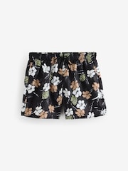 BOSS Black Piranha Printed Swim Shorts - Image 1 of 4