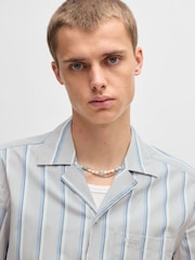HUGO Grey Relaxed Fit Ellino 100% Cotton Shirt - Image 4 of 6