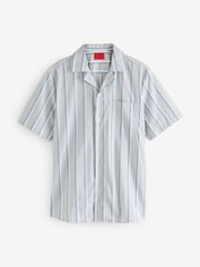HUGO Grey Relaxed Fit Ellino 100% Cotton Shirt - Image 6 of 6