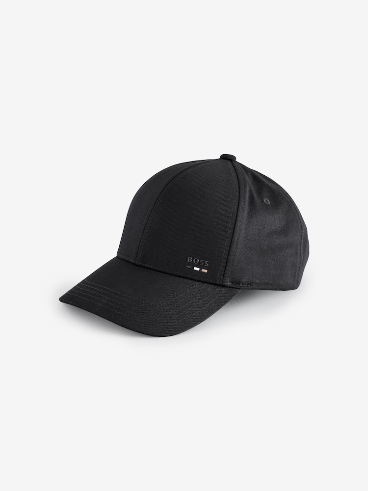 BOSS Embroidered Logo 100% Cotton Cap - صورة 1 من 3