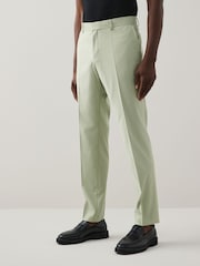 BOSS Green Genius Slim-Fit Suit Trousers - Image 4 of 13