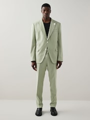 BOSS Green Genius Slim-Fit Suit Trousers - Image 6 of 13