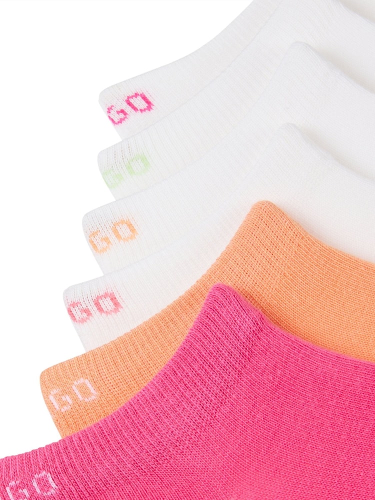 HUGO Logo Ankle Socks 6 Pack - Imagen 10 de 10