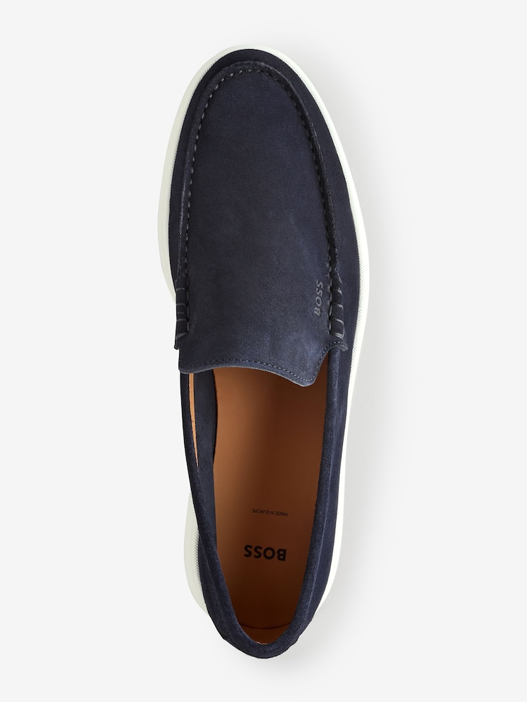 BOSS Blue Sienne Loafers - Image 2 of 4
