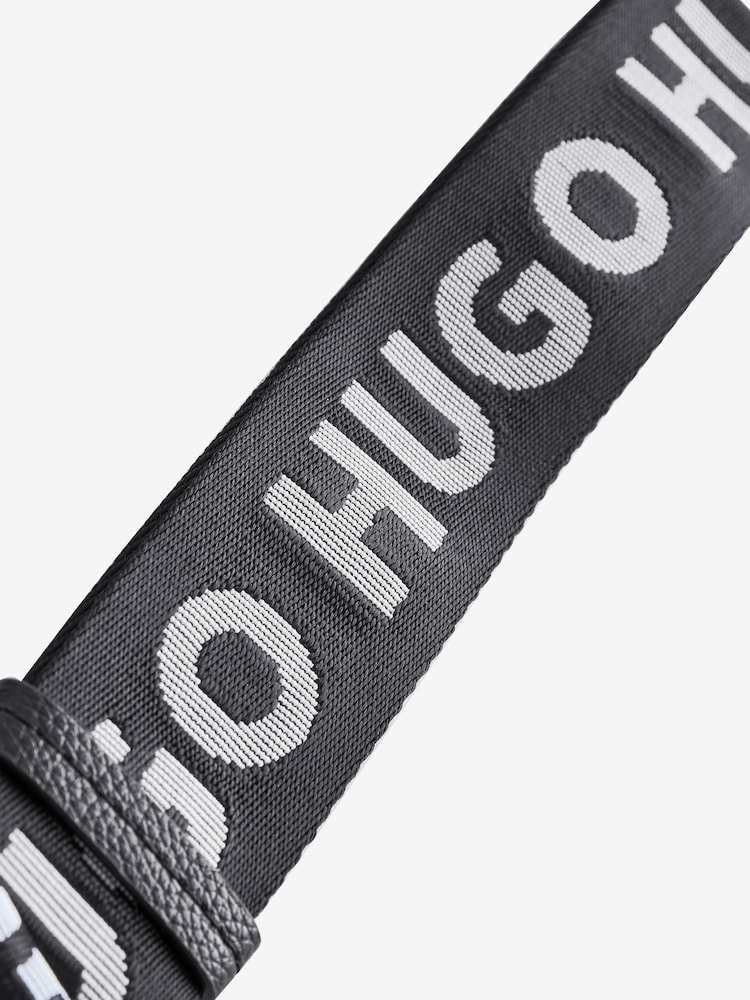 HUGO Black Belt Cross-Body Bag - Image 5 of 5