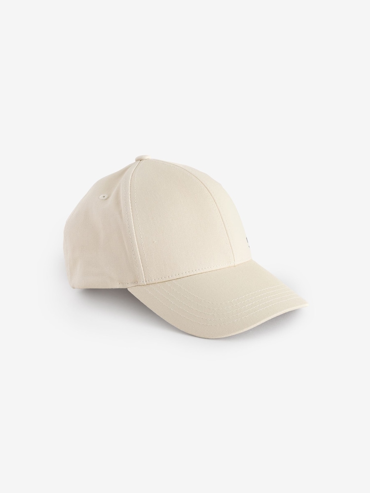 BOSS Brown Embroidered Logo 100% Cotton Cap - Image 1 of 4 BOSS Brown Embroidered Logo 100% Cotton Cap - Image 1 of 4