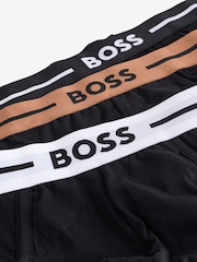 BOSS Black Logo Briefs 3 Pack - Image 5 of 6