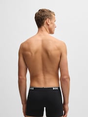 Черный - BOSS Power Logo Boxers 3 Pack - Image 7 of 7