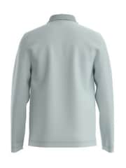 BOSS Blue Paaserby Long Sleeve Polo Shirt - Image 7 of 7