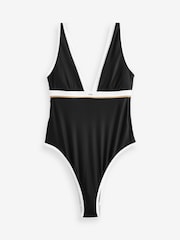BOSS Signature Stripe Swimsuit - Image 1 of 2