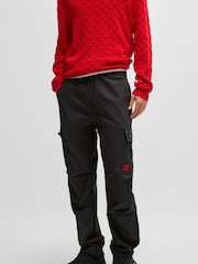 HUGO Garlo 100% Cotton Trousers - Imagen 7 de 11
