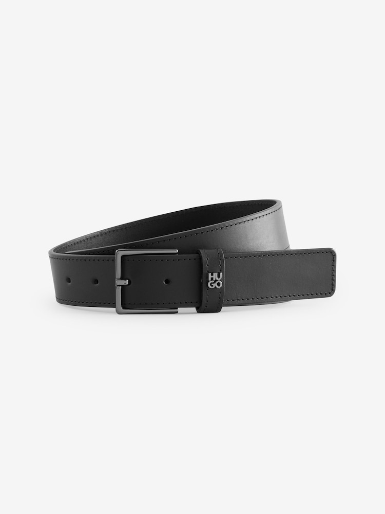 HUGO Black Giove Belt - Image 1 of 4