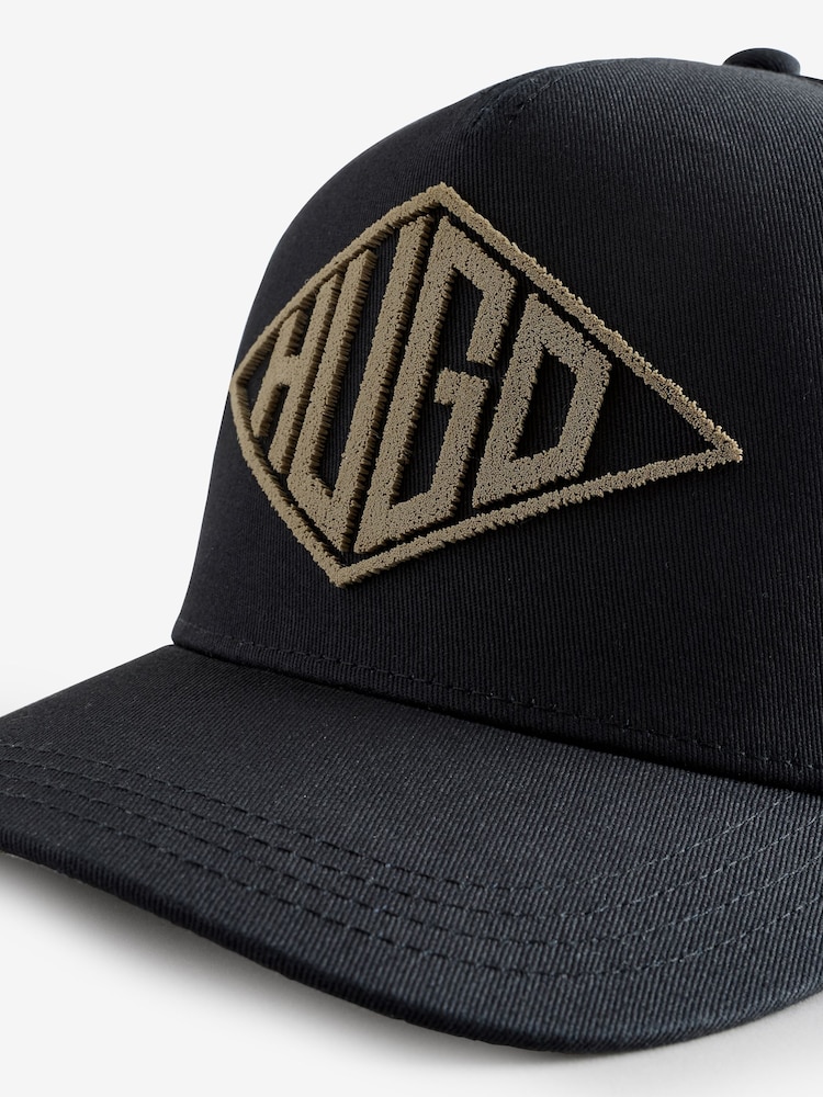 HUGO Black Diamond Logo Cap - Image 2 of 3