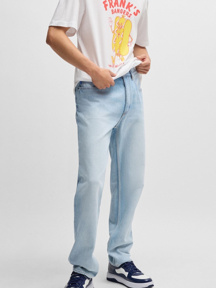 HUGO Blue Jonah Denim 100% Cotton  Jeans - Image 1 of 5