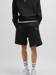 HUGO Logo Sweat 100% Cotton Shorts - Image 1 of 7