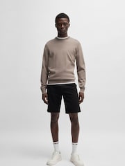 BOSS Black Slim Fit Chino Shorts - Image 3 of 5