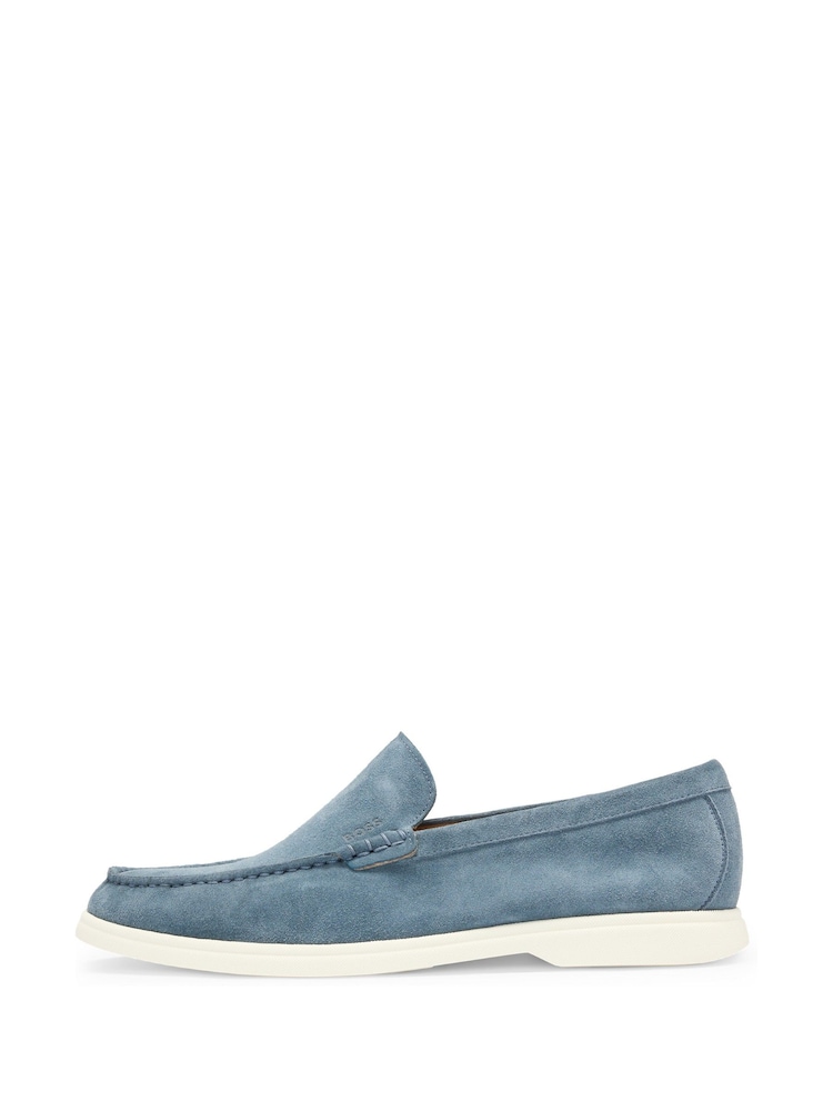BOSS Blue Sienne Loafers - Image 2 of 8