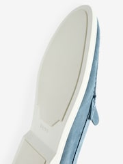 BOSS Blue Sienne Loafers - Image 8 of 8