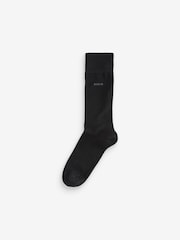 BOSS Black Logo Socks 2 Pack - Image 3 of 5