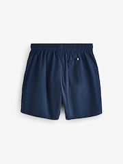 BOSS Blue Louis Stripe Swim Shorts - Image 6 of 10