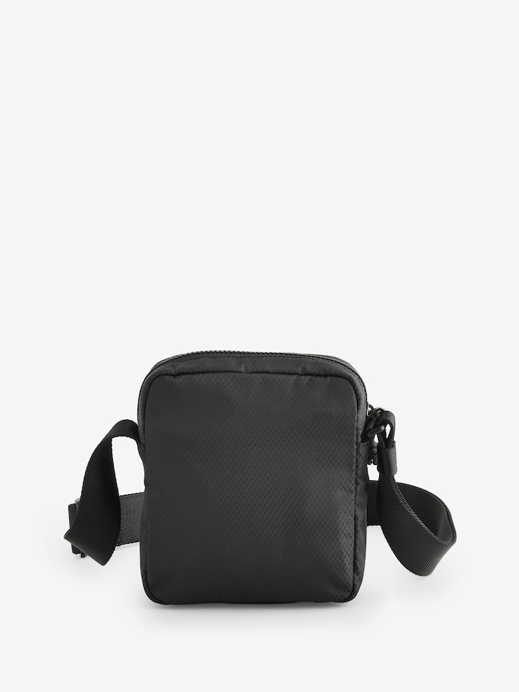 HUGO Black Logo Envelope Bag - Image 2 of 4 HUGO Black Logo Envelope Bag - Image 2 of 4