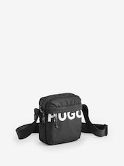 HUGO Black Logo Envelope Bag - Image 3 of 4