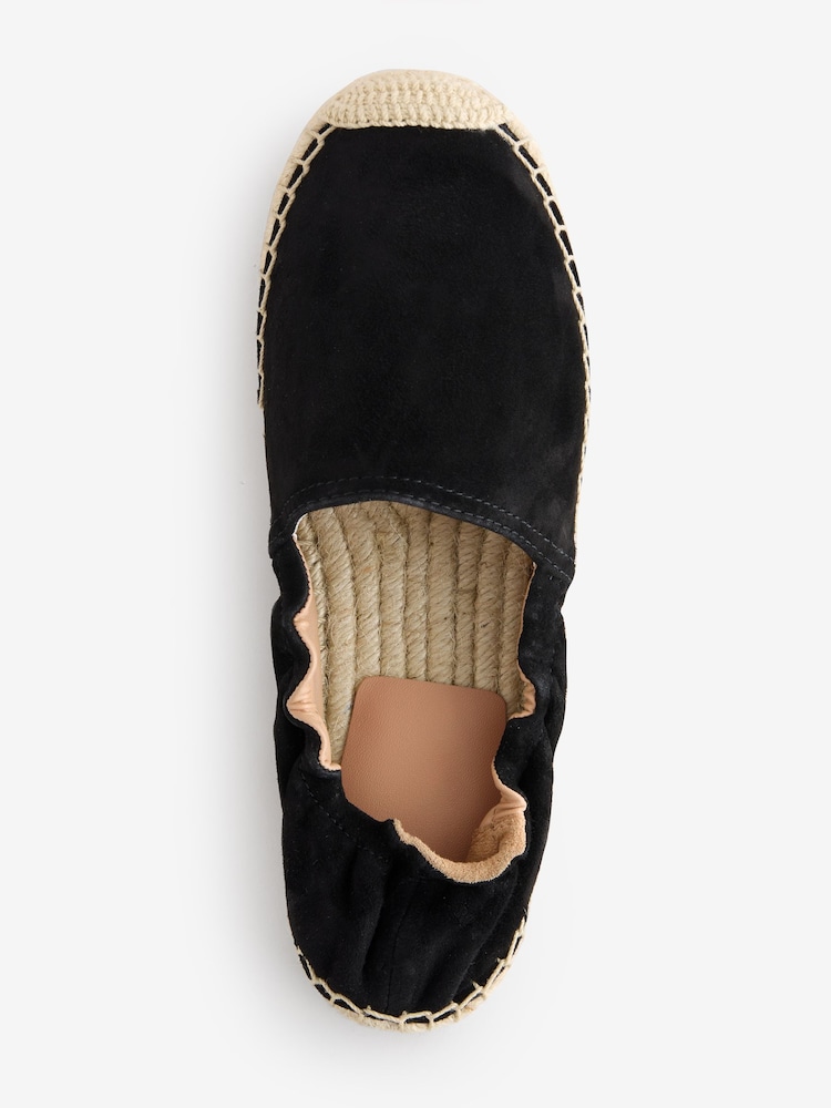 BOSS Black Espadrille Shoes - Image 3 of 5