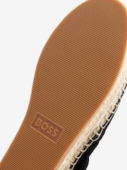 BOSS Black Espadrille Shoes - Image 4 of 5