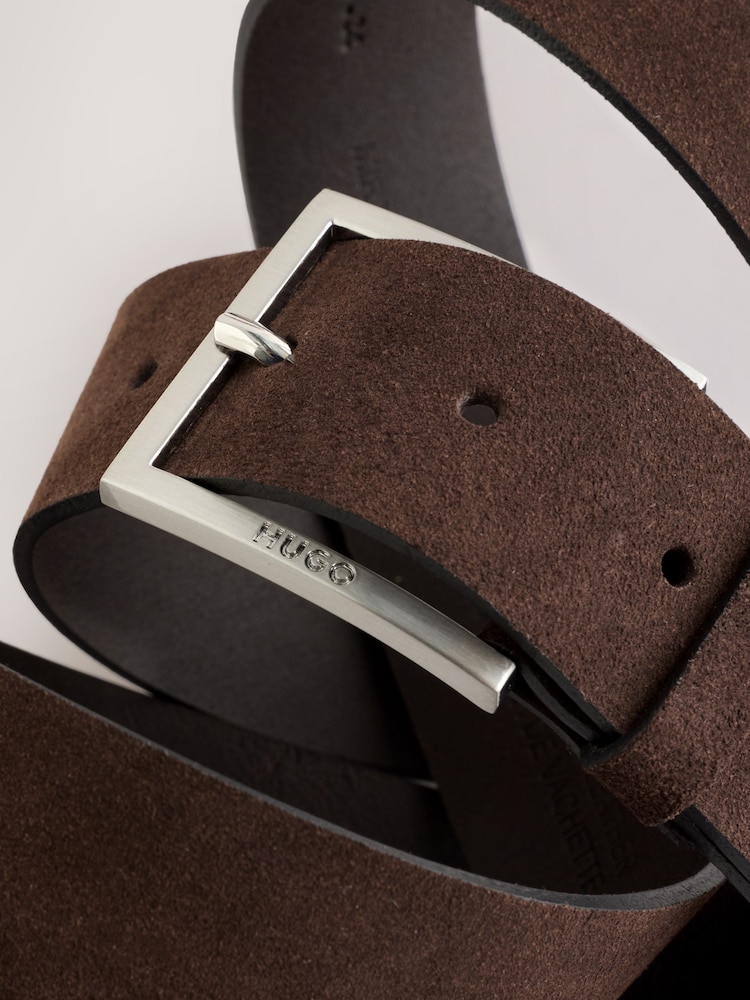 HUGO Brown Mirto Belt - Image 3 of 3 HUGO Brown Mirto Belt - Image 3 of 3