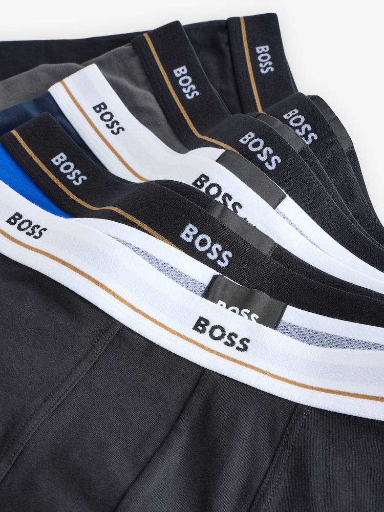Boss Boxershorts mit Logo, 5er-Pack - Bild 8 von 8