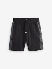 BOSS Black Logo Printed Detail Shorts - Image 1 of 1